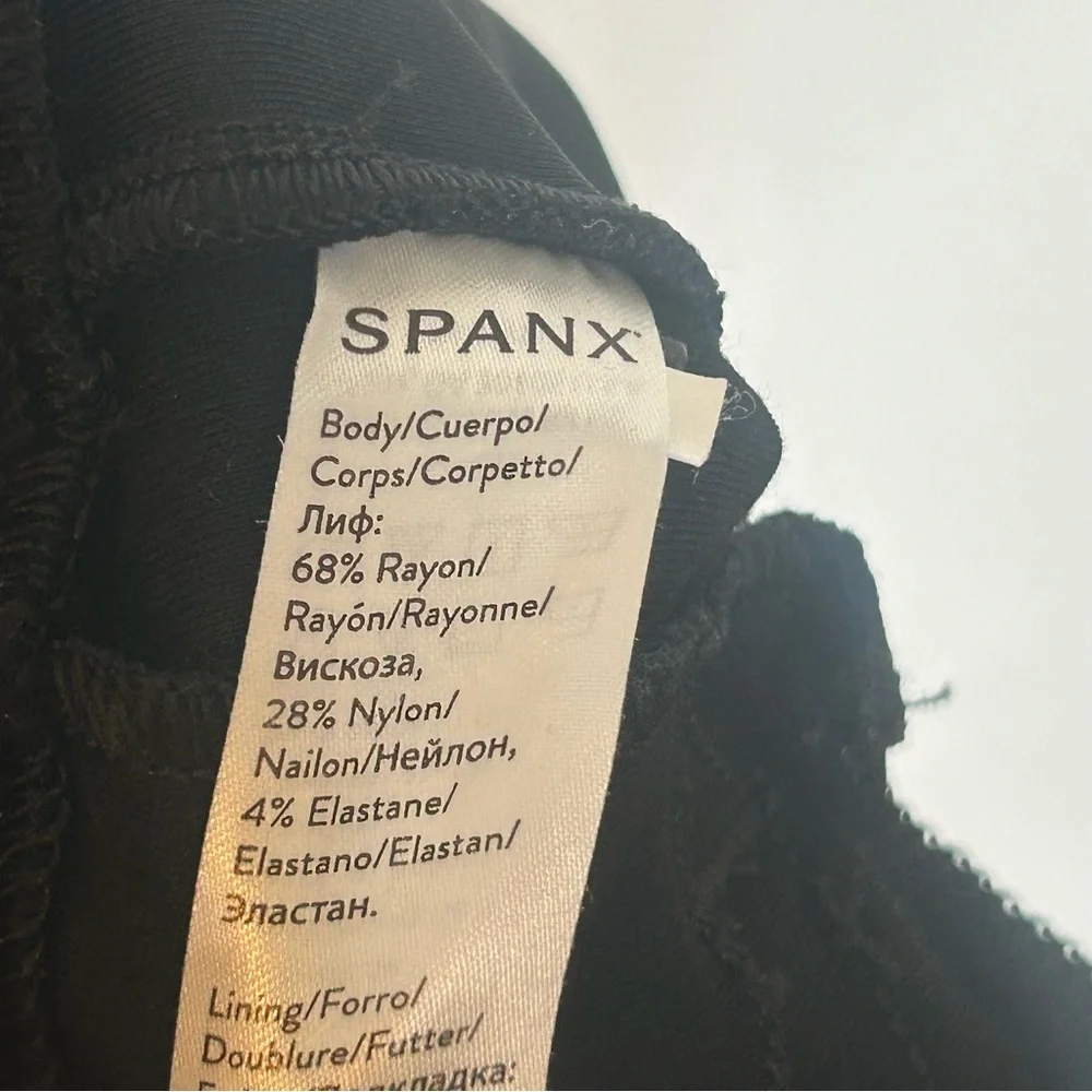 SPANX The Perfect Black Pant Ankle Backseam Skinny Black Small - Picture 10 of 12